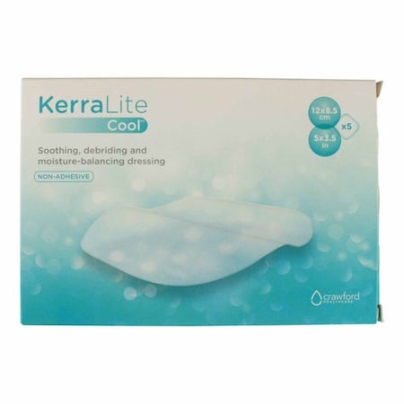 Kerralite Cool Border Hydrogel Wound Dressing Sheet 3-1/2 X 5 Inch Sheet Sterile, 310PK CWL1005